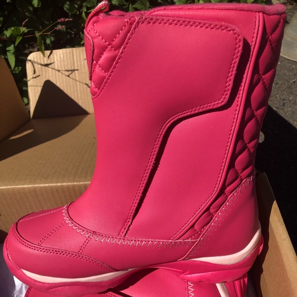 girls snow boots size 3